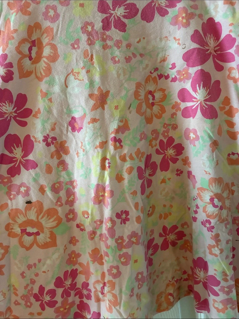 The Children's Place Pink Floral and Solid Pink Girls' Dresses size XL-14 - Picture 4 of 8